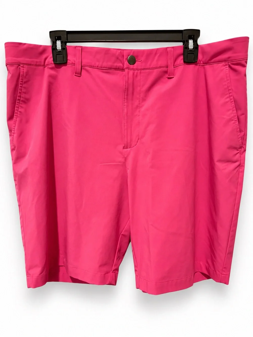 Adidas Primegreen Men’s Golf Shorts Size 40 Hot Pink Stretch Flat-Front Shorts